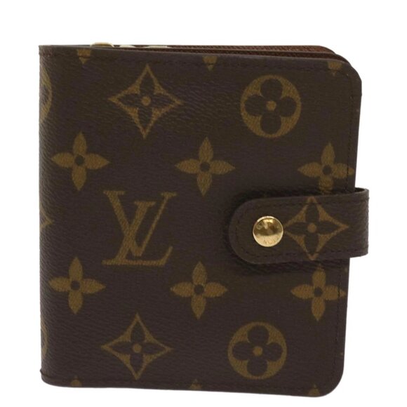 LOUIS VUITTON Monogram Compact Zip Wallet M61667 LV Auth am5633M - Picture 14 of 16